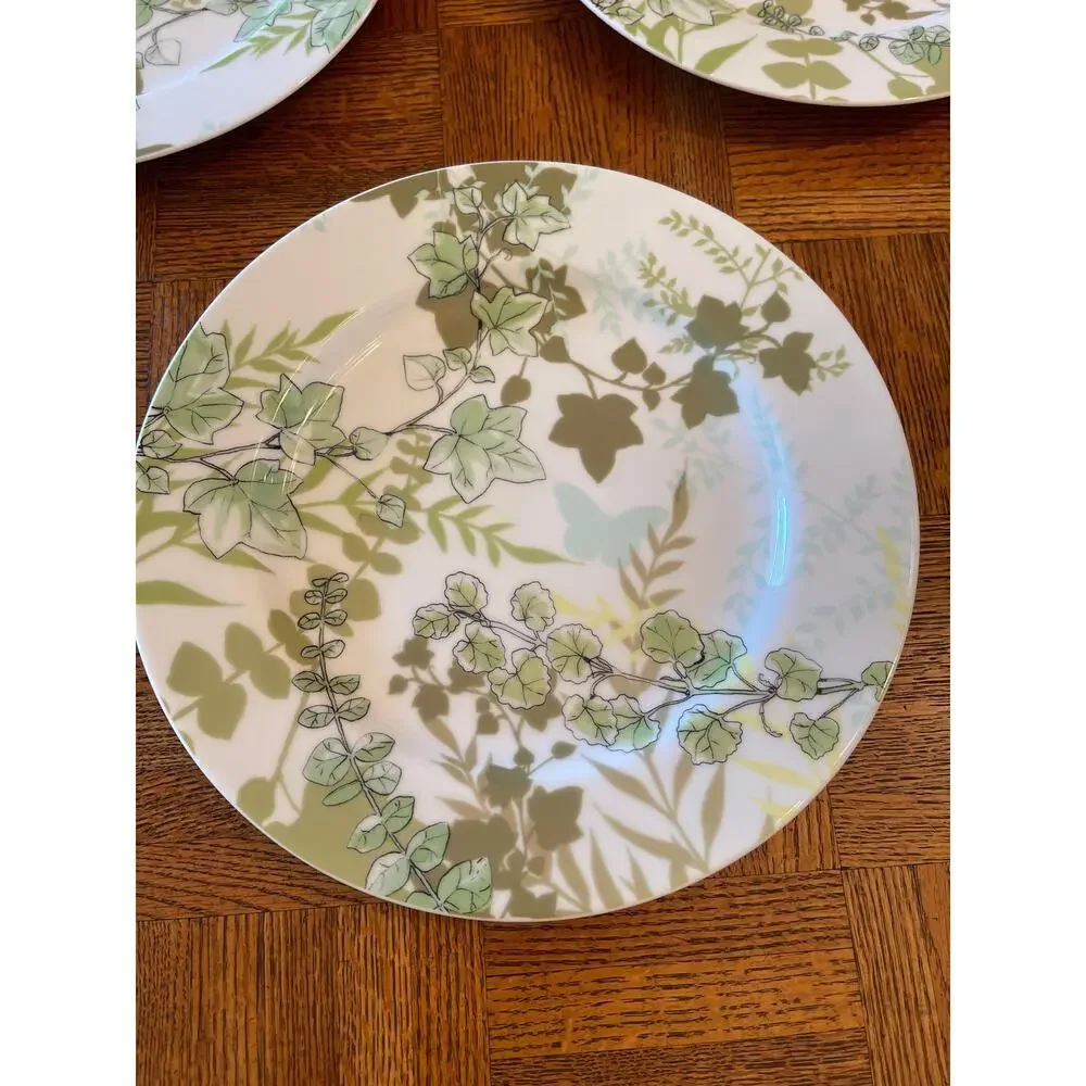Anthropologie set of three dinner plates